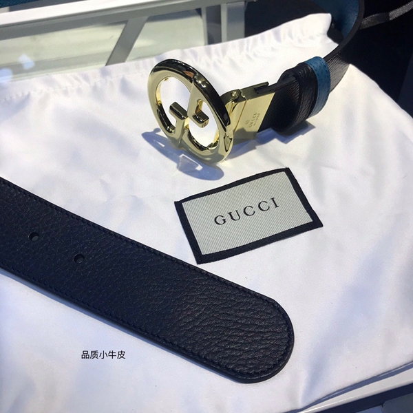 スーパーコピーグッチベルト角部分ディテール